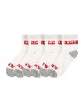 Levi's Kids Sokken grijs / rood / wit