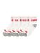 Levi's Kids Sokken grijs / rood / wit