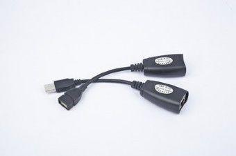 Gembird USB Extender - 30 m - Zwart