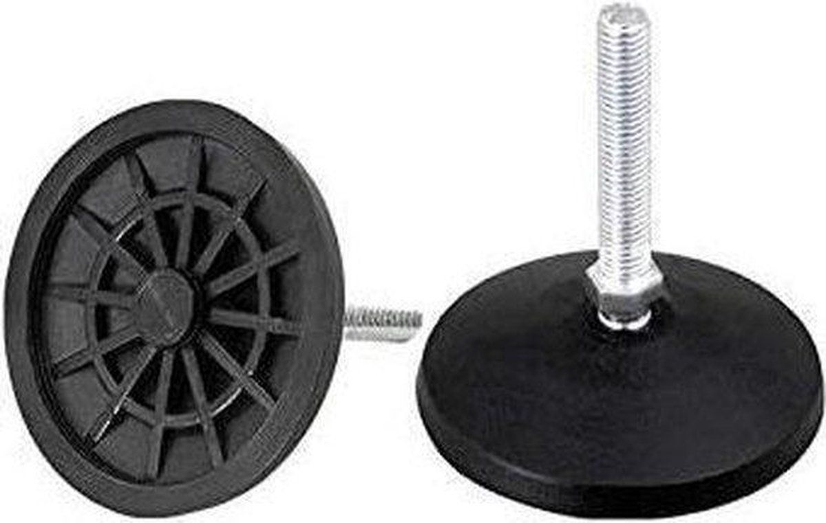 Kora 2 STUKS M10 x 100 mm Verstelvoet - Machinevoeten - 600 kg - AEP 80 series