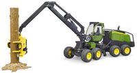 Bruder John Deere 1270G Harvester met 1 Baumstamm - 2135