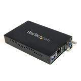 StarTech.com Gigabit Ethernet Single Mode LWL/glasvezel LC Media Converter 40 km