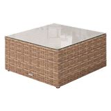 Hespéride Mooréa Savana Salontafel voor de tuin, vierkant