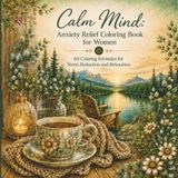 Calm Mind: Anxiety Relief Coloring Book for Women: 60 Calming Formulas for Stress Reduction and Relaxation