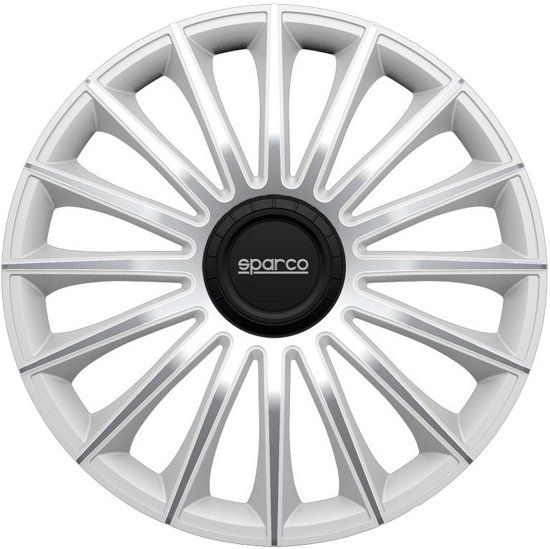 Sparco Torino Wieldoppenset 13-inch - Zilver - 4-Delig