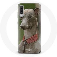 Maniacase Hoesje voor Samsung Galaxy A50 Greyhound grijs