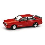 Audi A5-5893 modelauto Quattro modeljaar 1980 schaal 1:18 miniatuur model, rood
