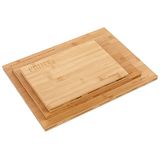 FLORINA DIEGO Set van 3 snijplanken van bamboe