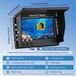 Caméra sous-marine pour la pêche - Fishfinder - IP65 - 1000 TVL avec vision nocturne infrarouge - Pile de 5000 mAh - Écran LCD de 10,9 cm - Câble de 30 mètres - Noir