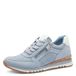 MARCO TOZZI Platte sneakers met ritssluiting voor dames, veganistisch, Polar Comb, 37 EU