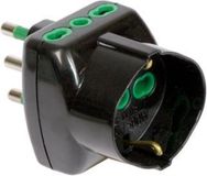 FANTON 82241 netstekker adapter Type L (IT) Zwart