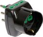 FANTON 82241 netstekker adapter Type L (IT) Zwart