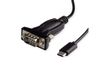 VALUE USB C naar DB9/DB25 kabel zwart 1.8m