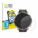 BROTECT Screenprotector 3 Stuks voor Polar Grit X Pro Titan Beschermglas Transparant