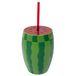 Boland - Watermeloenbeker met herbruikbaar rietje, 750 ml