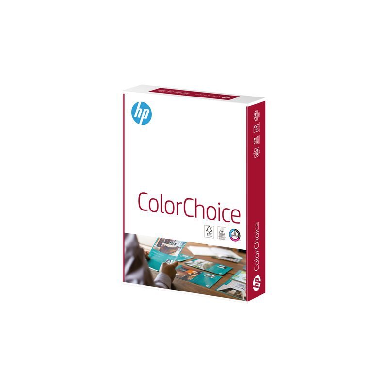 HP Kleurenlaserpapier color choice a4 160gr wit 250vel