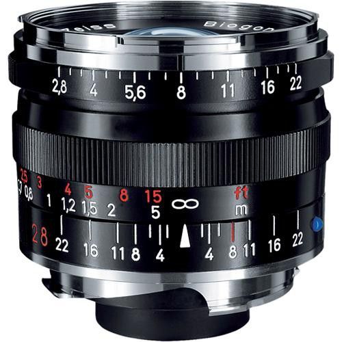 ZEISS Biogon T 28mm F/2.8 ZM Lens - Black