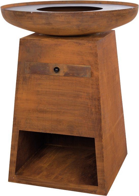 BBGrill Orion Rust - Vuurschaal - Fire Pit - Diameter 80cm - Bruin