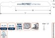 Rotec Decoupeerzagen DC520 (VPE 5 stuks) - 5200520