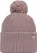 Buff Gebreide Muts RENVI ROSEWOOD - Wol - Roze - One size