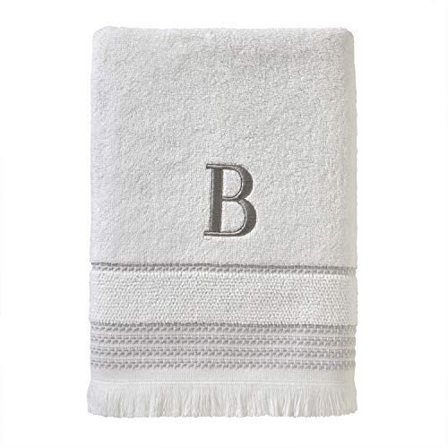 SKL Home Badhanddoek, B, Katoen, Wit, 28x54