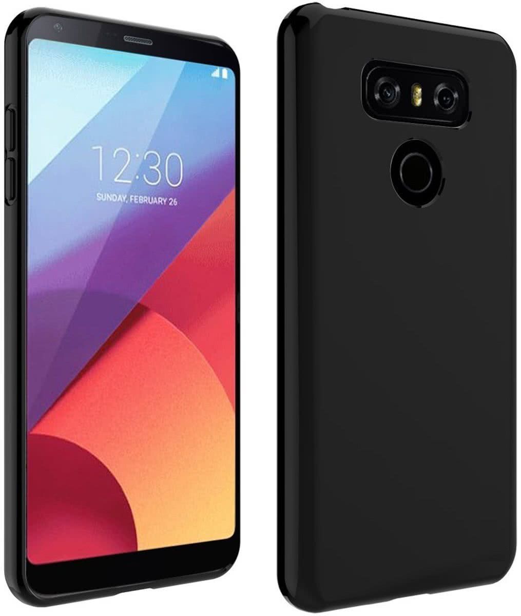 pearlycase Zwart TPU Siliconen case hoesje voor LG G6