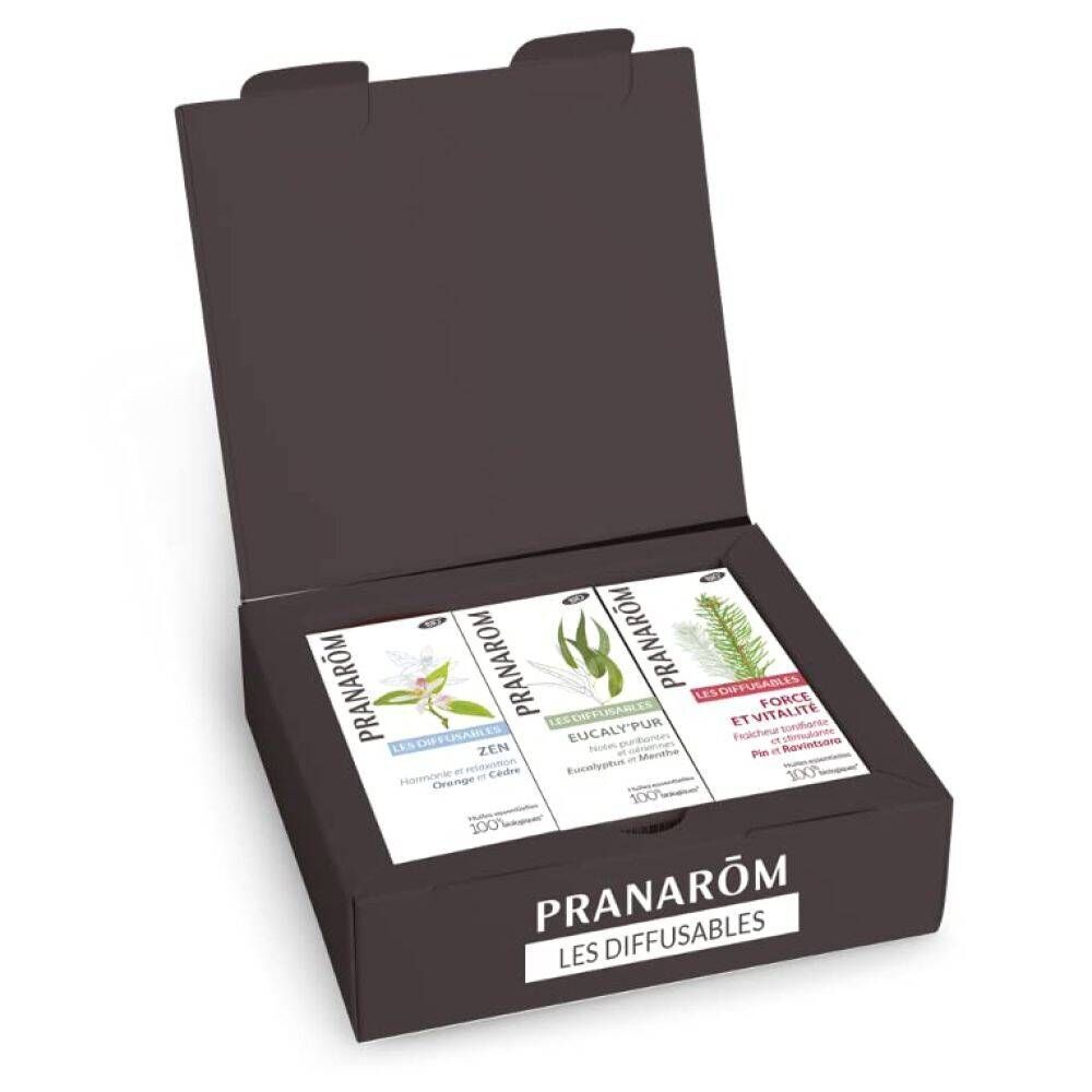 Pranarôm Pranarôm Les Diffusables Classic Box Bio 3x10 ml olie