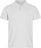 Clique Single Jersey Polo 028280 - Wit - XL