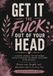 Get It the Fuck Out of Your Head: A Guided Journal for the Woman Trying to Survive the Mental Shitstorm After Betrayal