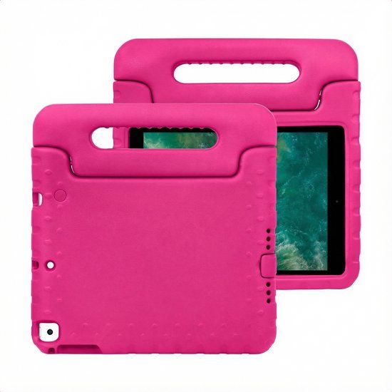 imoshion Tablet Hoes Kinderen - Geschikt voor Apple iPad 6e / 5e generatie (2017/2018) 9.7 inch - Kidsproof Kinder Hoes - Roze