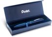 Pentel BL2007 EnerGel Rollerball Pen, 0.7mm, Metal Barrel, Mat Night Blue