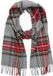 Suitable Sjaal Ruit Merino Wol Grijs Multicolour