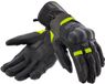 Rebelhorn Range Motorhandschoenen Zwart/antraciet/geel Maat S