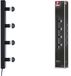 Paulmann LED-spiegellamp Regula II E14 230V max. 4x40W dimbaar Zwart