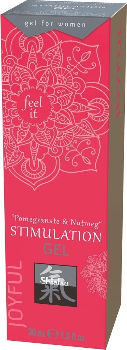 Shiatsu Stimulation Gel - Pomegranate & Nutmeg