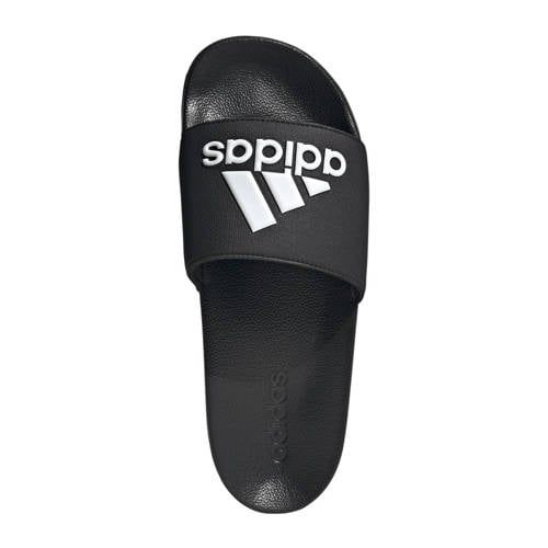 adidas Performance Adilette Shower badslippers - Zwart/Wit