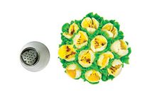 Silikomart Mini Flower Tube 02 - kliksluiting van roestvrij staal per zakje à 18 mm