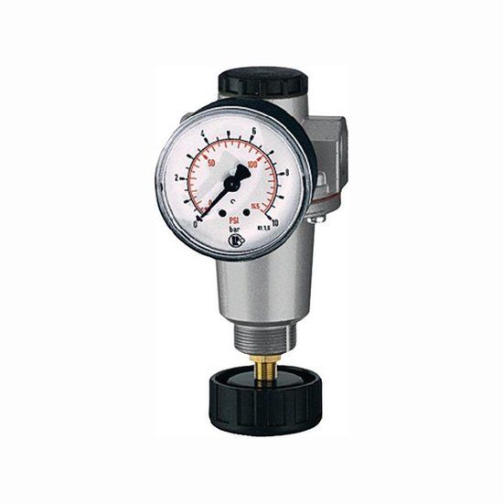 Riegler drukregelaar standaard schroefdraad incl. manometer BG 3