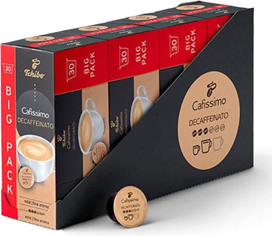 Tchibo Cafissimo Decaffeinato - 4x 30 Capsules
