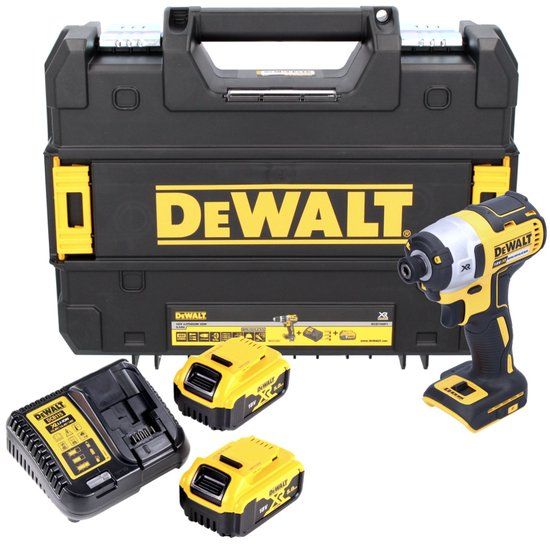DeWalt DCF887P2 Accu Slagschroevendraaier - 18V - 2x 5.0Ah Accu - Incl. Koffer