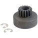 Traxxas Cloche d'embrayage, (16 dents)/rondelle fibre (5x8x0,5mm) (2)/ clip E (5mm) (nécessite #2728 - roulements à billes, (5x8x2,5mm) (2)