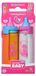 Bouteilles de lait magiques pour poupées de bébé - Lait et jus - 2 pièces - 12 cm