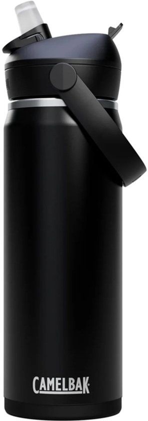 CamelBak Thrive Flip Straw Vacuum Insulated Drink Bottle - 600 ml - Black