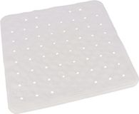 Gerimport Badmat - anti-slip - wit - douchemat - 45 x 45 cm - vierkant