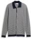 Tom Tailor - Gilet en maille - Hommes - Bleu marine / Blanc - Taille XL