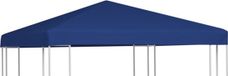 vidaXL Prieeldak 3x3 m Blauw
