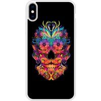 Apple Siliconen hoes compatibel met iPhone X, Apple iPhone XS Carnaval-masker