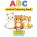 ABC Animal Colouring Book: 26 Big & Simple Letters for Toddlers Ages 2-5 — Learn the Alphabet with Cute Animals: A to Z Cute Creatures for Toddlers Ages 2-5