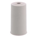 WAGNER Vloerdeurstopper/wanddeurstopper VULKANO BIG - diameter Ø 45 x 75 mm, buffer van hoogwaardig massief rubber, grijs, om te schroeven - Made in DE - 15525221