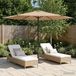 Maison Exclusive - Rectangulaire tuinkap, 3 x 3 meter, polyester, taupe